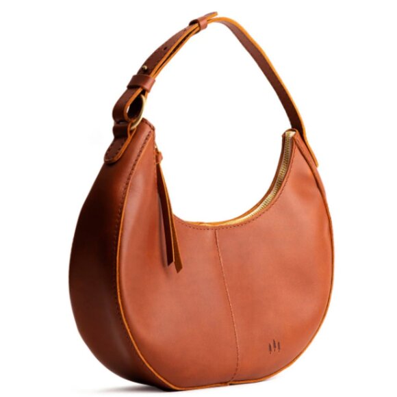 Portland Leather Handbags - Nora Shoulder Bag - Honey